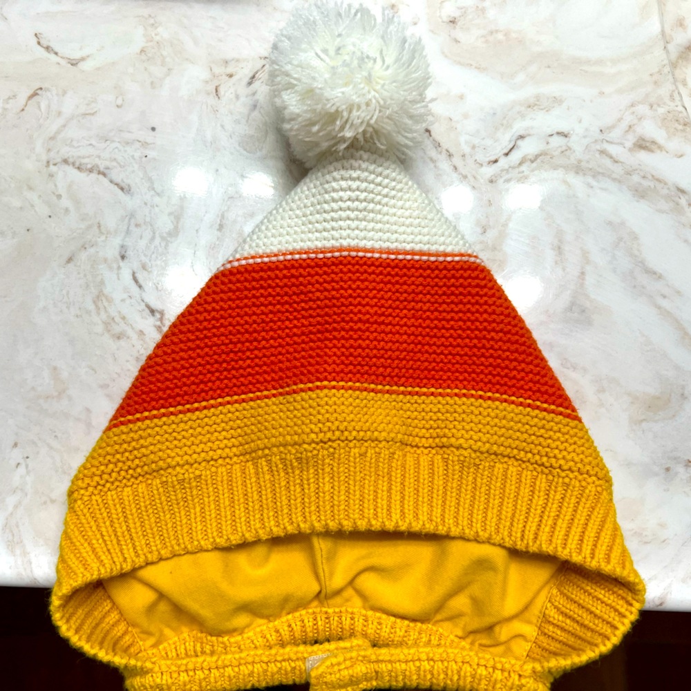 Cat & Jack Candy Corn Bonnet